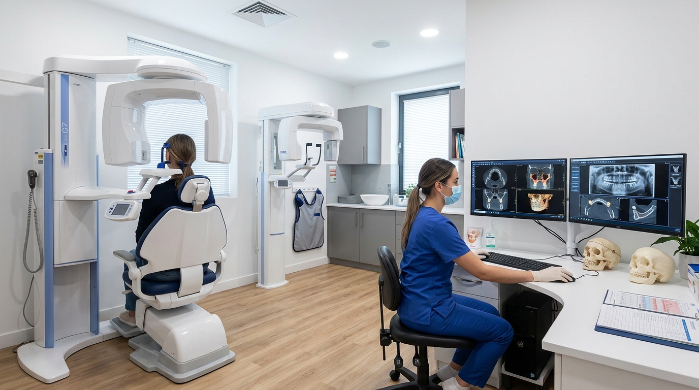 Sala de tomografía computarizada CBCT 3D Urunga Dental